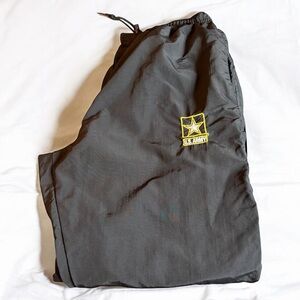 U.S. ARMY APFU PHYSICAL FITNESS PANTS LARGE BLACK